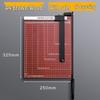 A3 A4 A5 Paper Cutter Guillotine - Manual Mini Trimmer for Photos & Business Cards