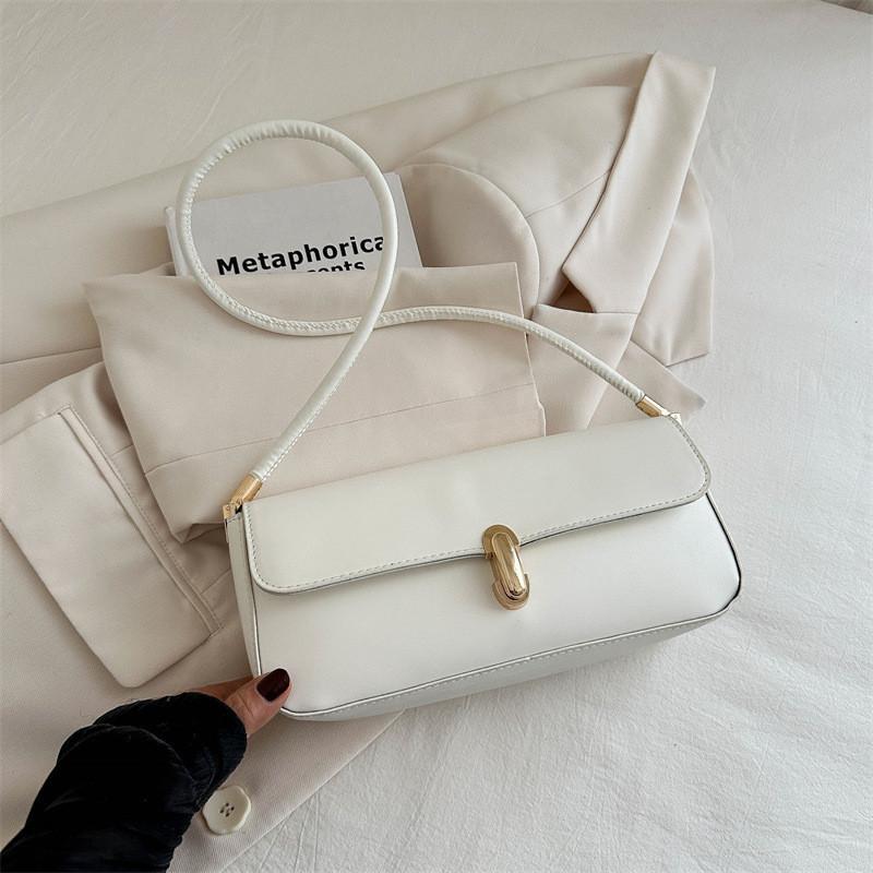 Trendy Street Style Pu Small Square Shoulder Bag Chic Summer 2024 Fashion