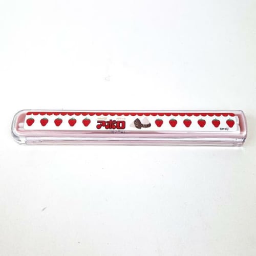

OSK Meiji Sweets Series Chopstick Box Set with Pull-Lid, 16.5cm, Red (HS-11)