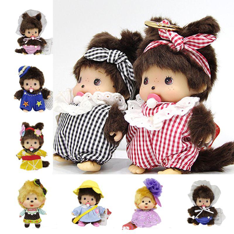 Adorable Monchhichi Plush Toy 15cm Soft And Cuddly Stuffed Doll For Kids And Fans