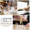 1 Pc Rust-proof Dough Rutter Dough Scraper Stainless Steel Noodle Machine