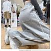 Scimitar sweatpants women's spring, autumn and winter new loose and thin wide-leg pants high waist straight sports casual mopping long pants