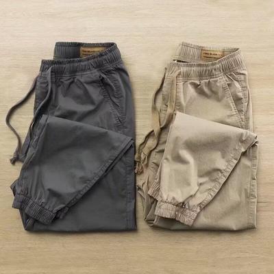 Pantaloni Cargo Casual Trendy 2025 da Uomo Pantaloni Leggeri con Elastico in Vita Primavera ed Estate Joggers Casual