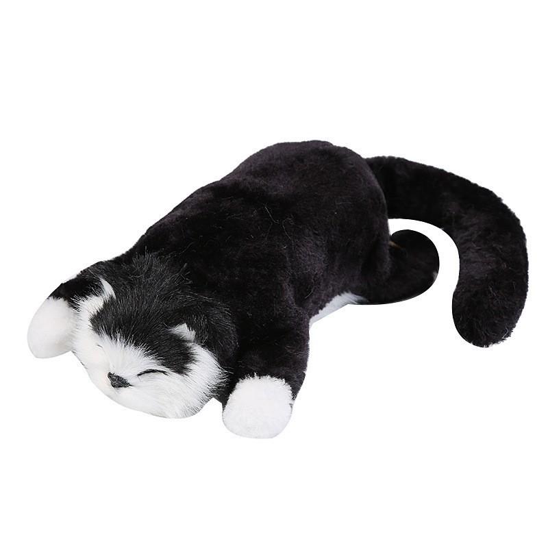 Rolling Cat Plush Toy With Music And Sound For Kids Playroom Entertainment