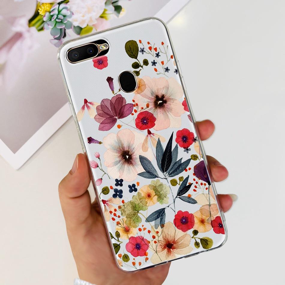 For OPPO A5S Case Cute Pattern Soft Silicone TPU Cover Cases For Oppo A5Ss AX5s A 5S CPH1909 CPH1920 CPH1912 Phone Shell Bumper