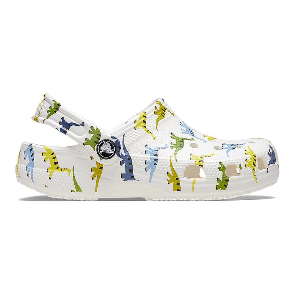 Crocs Non-Slip Shock Absorbing Kids Sandals Kids Sandals White Blue Green 209697-9DH