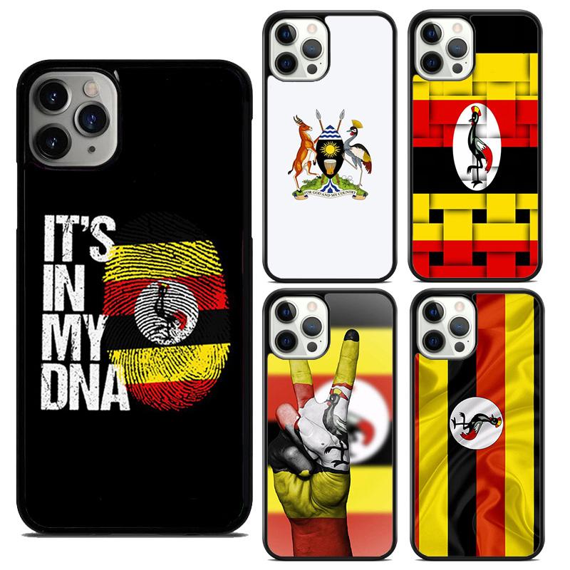 Uganda Flag Soft Phone Case For IPhone 18 17 Air 16 15 14 Max Plus 11 12 13 Pro Max Phone Cover Coque Shell Fundas