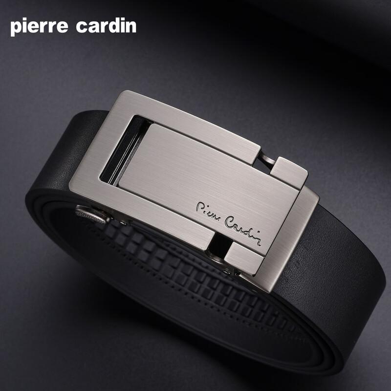Pierre Cardin Herren-Automatikgürtel aus echtem Leder