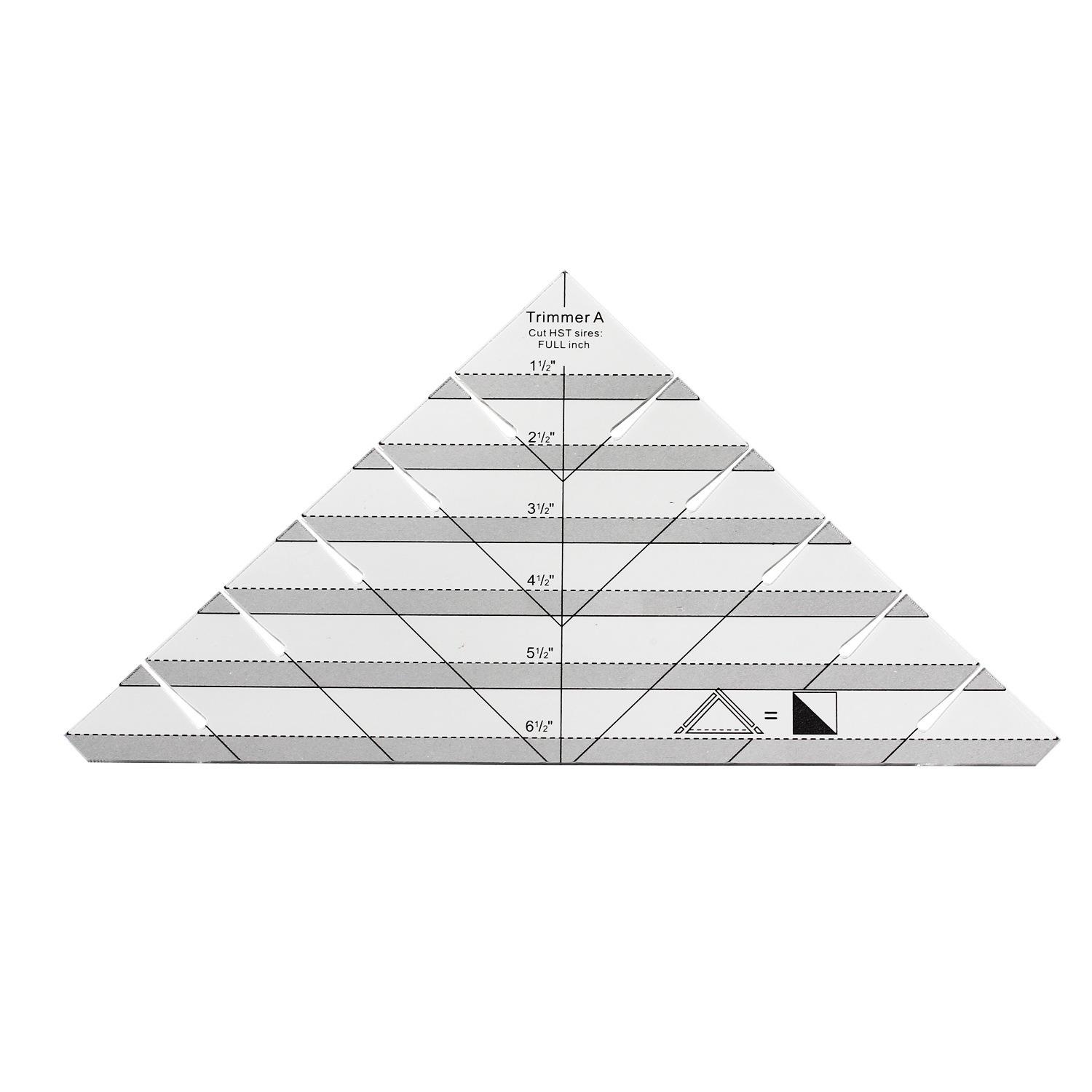 

Акриловая линейка «сделай сам», шаблон с выемкой в ​​форме треугольника, линейка для позиционирования, линейка для резки ткани