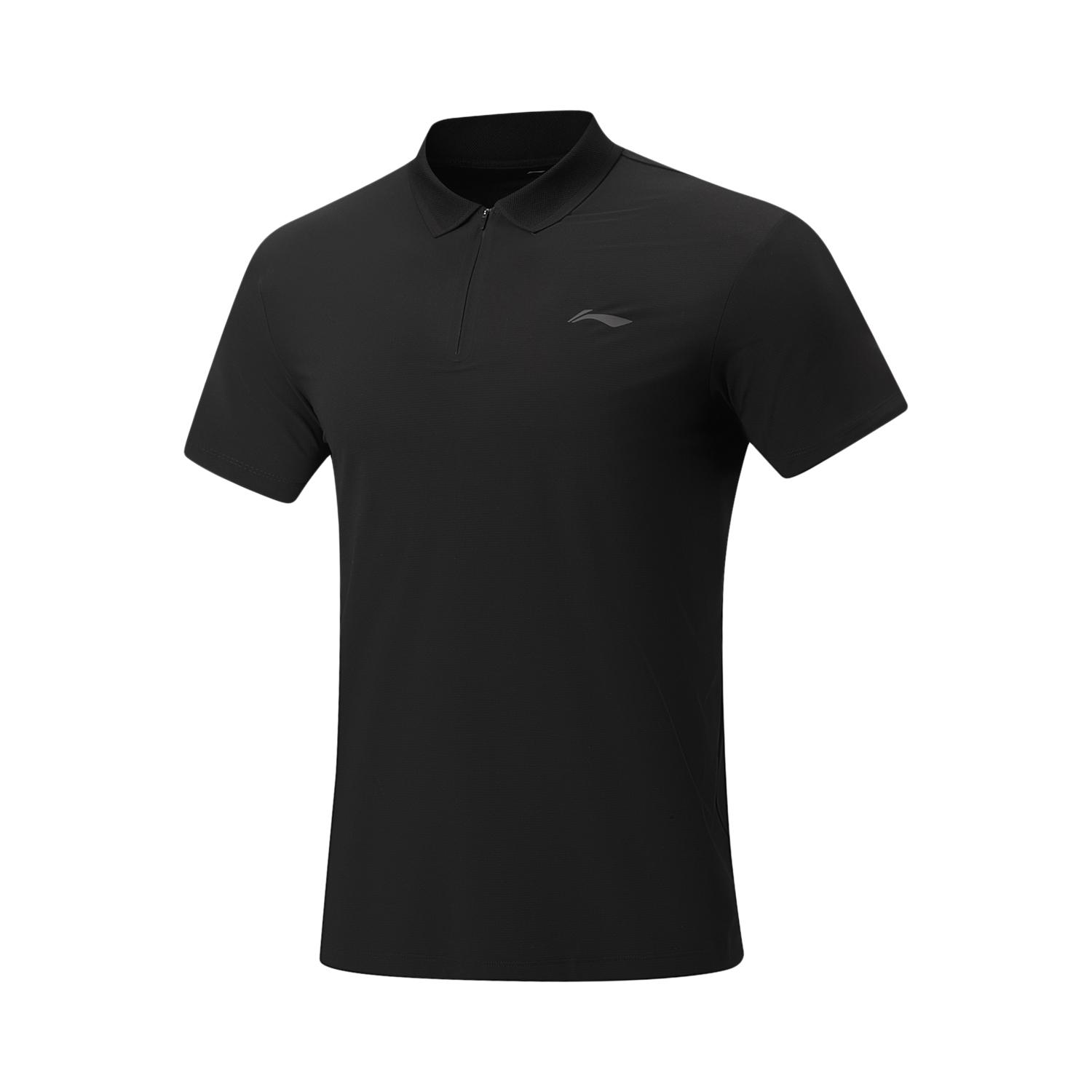 Li-Ning Quick-Dry Cool UV-Resistant Logo Sports Polo Shirt Men tops APLW467-4 S
