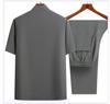 Men's Chinese Style Summer Short-Sleeve Tang Suit