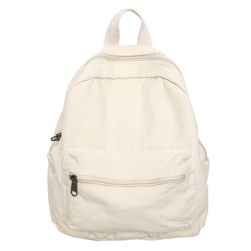 Płócienny plecak damski casualowy o dużej pojemności modny plecak szkolny dla uczennicy gimnazjum plecak podróżny