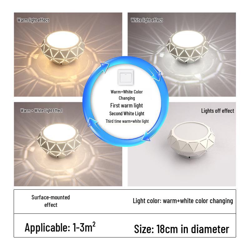 Modern Embedded Corridor Downlight - Creative Spotlight for Foyer & Hallway Ceilings