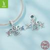 S925 Sterling Silver Boys And Girls Pendant Accessories, Cross-Border Diy Beaded Jewelry Accessories
