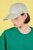Stud Logo Over Fit Poly Ball Cap Beige [VARZAR]