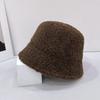 25 Early autumn new fisherman's hat children solid color versatile fashion basin hat winter outdoor warm tide