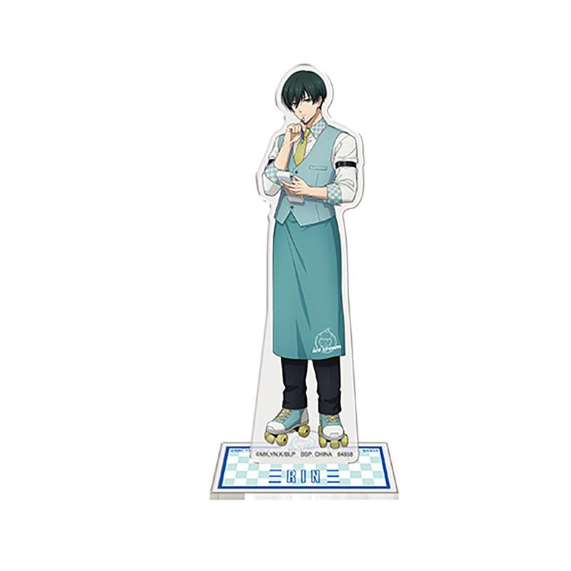 Blue Lock Japanese Anime Peripherals Waiter Version Acrylic Stand Collectible Desk Ornaments Creative Birthday Gift For Friends