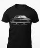 Black Vintage Camaro SS Front Short-Sleeve T-Shirt