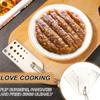 Creative Hot Meat Patty Spatula, 3-in-1 Stainless Steel Burger Flipper  Multi-Purpose Cooking Gadget for BBQ Griddle Pancakes