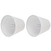2PCS Table Lamp Shade Cover Fabric Clip On Lampshade for E14 Screw Candlestick Lamp Chandelier