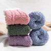 1/3 Pairs Thickened Coral Fleece Socks for Women Medium Sleeve Comfort and Warmth Winter Socks Floor Socks