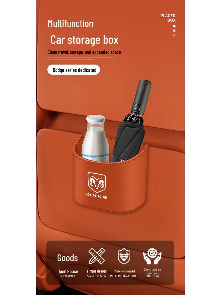 Dodge Challenger Hellcat Hot Wheels Nádoba na odpadky do auta a riešenie na skladovanie