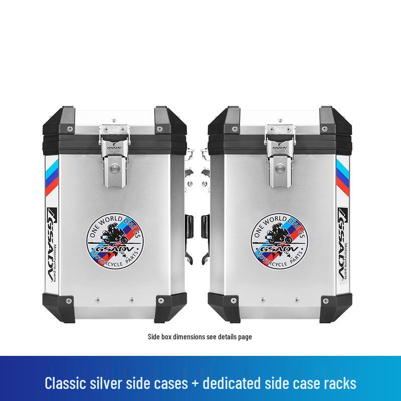 GSADV Crash Bar Bumper for KTM Duke 250/390 with Modified Top Box and Side Box Aluminum Alloy