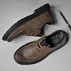 Luxury Men's Genuine Leather Shoes Fashion Men's Casual Shoes Outdoor Oxford Shoe Thick Soled Non Slip Men's Driving Shoes