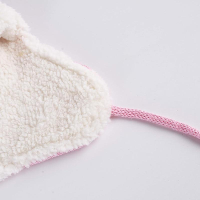 Gajaous Baby Boys Girls Winter Animals Earflap Beanie Hat Kids Infant Dinosaur Fox Pattern Fleece Lining Warm Hat