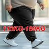 Pantaloni de trening largi mărime mare 7XL 6XL 5XL Îmbrăcăminte sport Talie elastică Pantaloni casual Pantaloni joggers negri din bumbac Îmbrăcăminte bărbătească