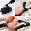 1/2/4/6pcs Zipper Repair Kit Universal Instant Zipper Repair Replacement Zippers Sliding Teeth Rescue Zippers Head 3 Different Sizes