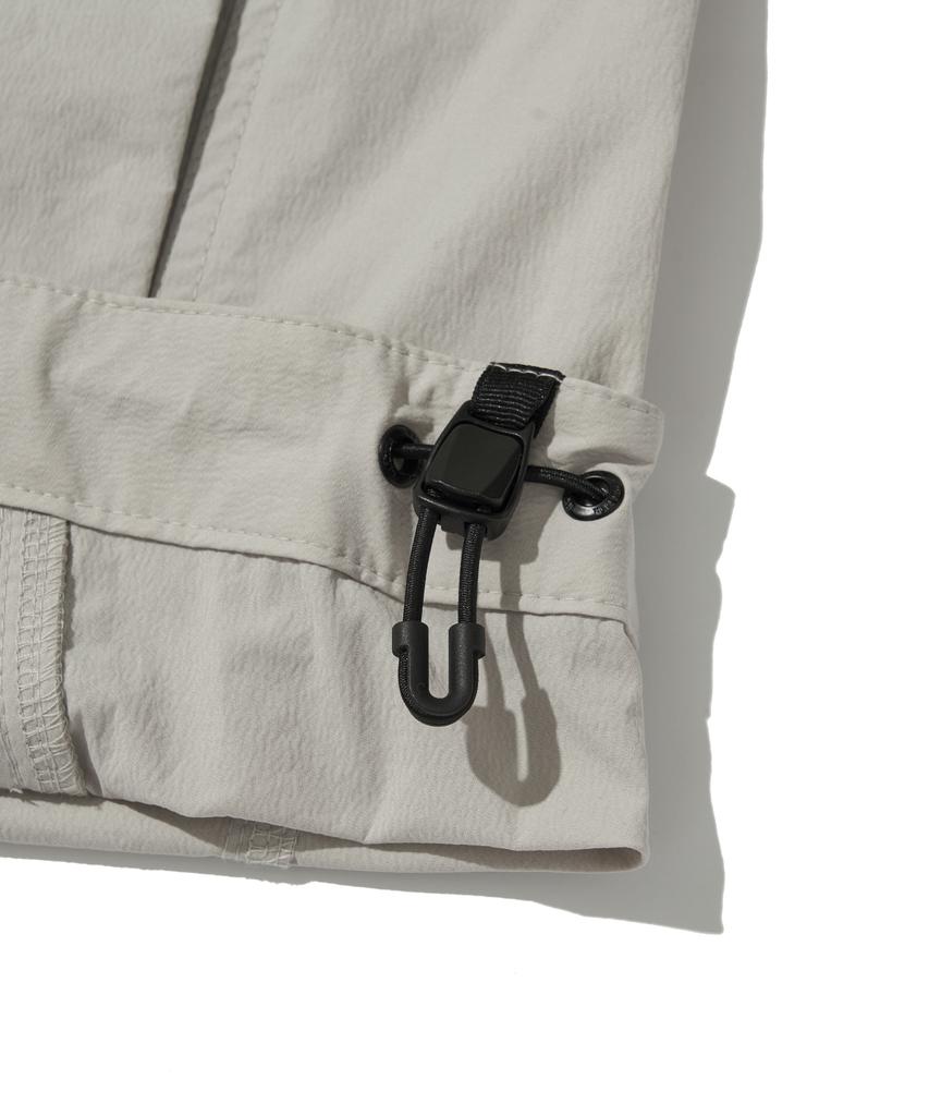 Welteoigseupelimeonteu Reflective Pocket Shirt Jacket_Light Gray_Wcl016
