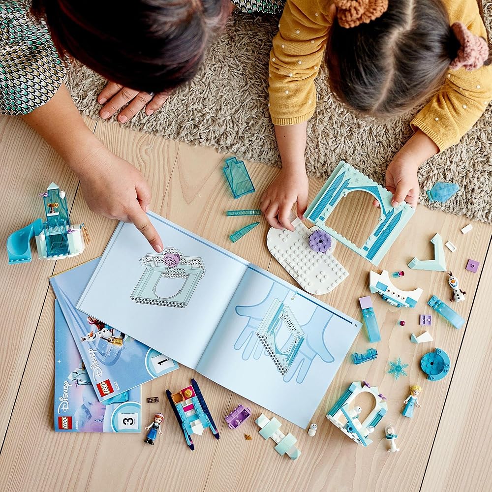 LEGO Disney Princess Frozen Wonderland Building Blocks Set 43194 for Ages 4 and Up