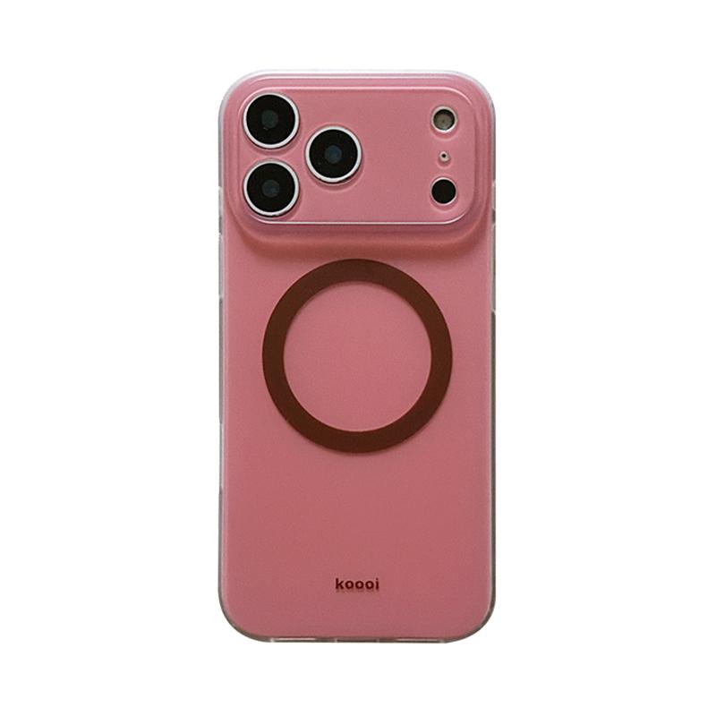 Ins Fashion Colorful For MagSafe Phone Case For iPhone 17 Pro Max 16 15 14 13 Magnetic Wireless Charge Back Cover