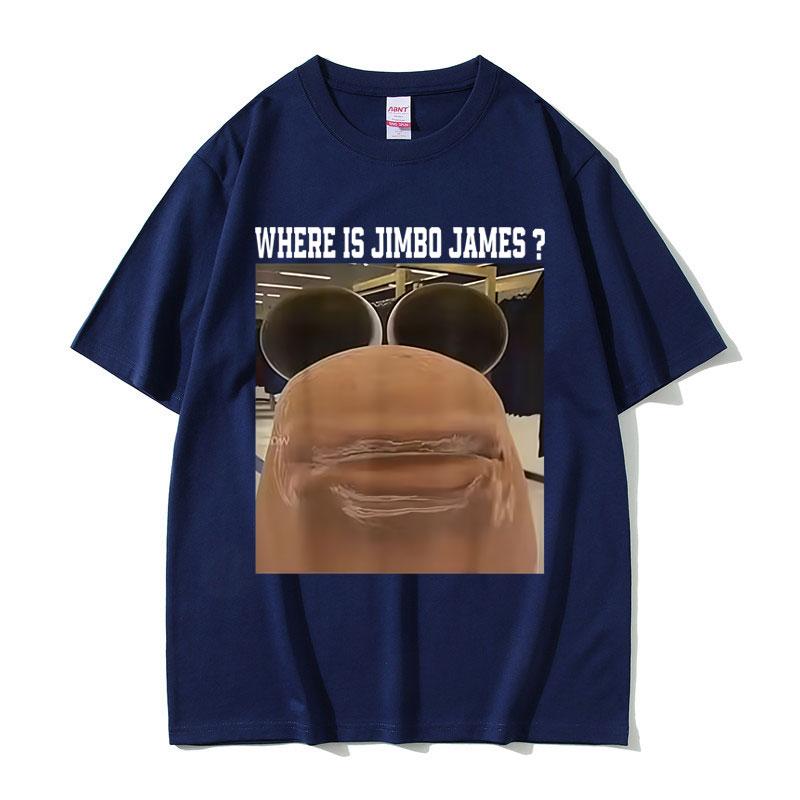 Where Is The Worm Marcus Jimbo James Funny Meme Tshirt Unisex Women Casual Vintage Cotton T Shirts Unisexs Oversized Short Sleeve