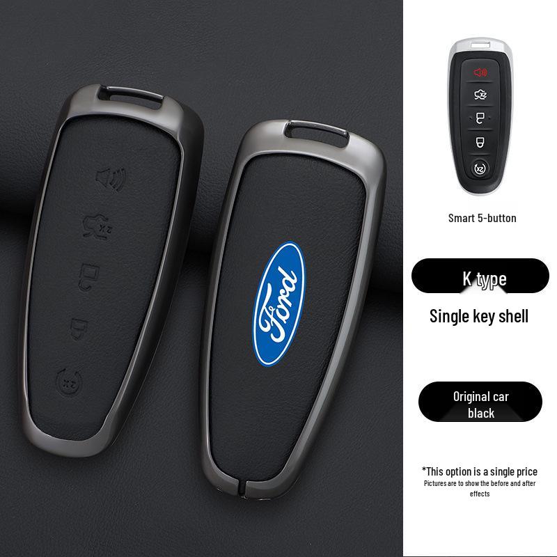 Совместимый чехол для ключа для Ford Edge 2011-2013 годов и более старых 5-кнопочных моделей Explorer OPP Bag