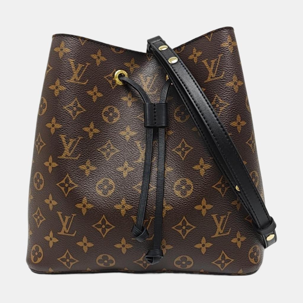 [Použité] Louis Vuitton Neonoe MM 'Hnědé Monogramové Pletivo' - Velmi dobrý stav #1ATR5DJ