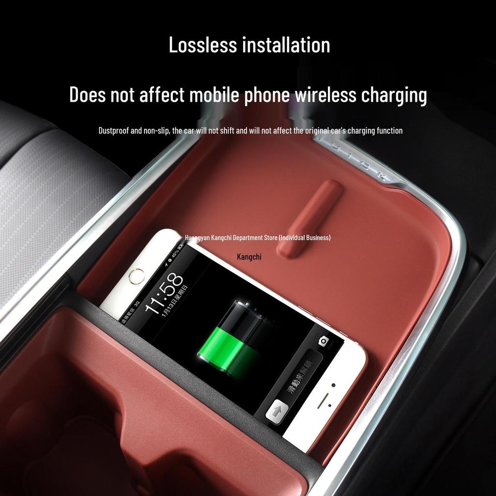 Anti-slip Protective Mat for 23-26 Buick LaCrosse Console Cup Holder Wireless Charging Panel Interior