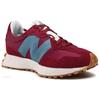 New Balance 327 Garnet Sneakers da Uomo Rosso Indaco Naturale MS327HE1