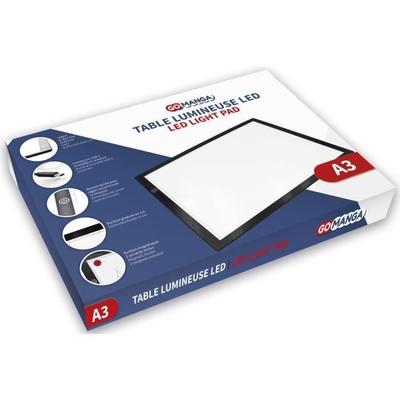 A3 Light Pad - GO MANGA - Multicolor - USB-C - Ultra-thin - Graduated In Cm