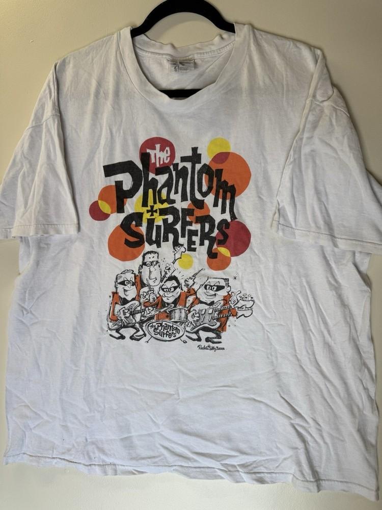 Vintage Phantom Surfers Band Shirt Reprint Gift For Men Women AN55371 Unisex T-Shirt L