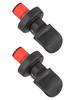 Hand Press Wine Bottle Stopper with Airtight Seal Cap for Beverage Preservation