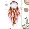 Bohemian Dream Catcher Hand-woven Colorful Feathers Wind Chimes Bedroom Hanging Ornaments Birthday Holiday Gifts Home Decoration