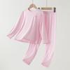 Spring & Summer Lyocell Pajamas - Unisex Children's Loose-Fit Belly Protection for Teens