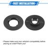 VekAuto Ford Car Holder Retainers Set of 2 Durable Plastic Black Floor Mat Retainers Clips