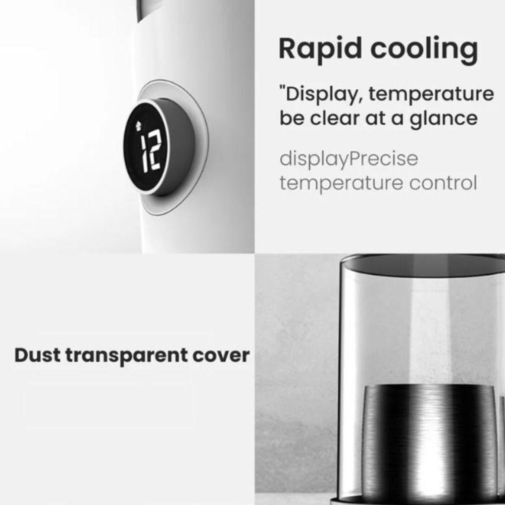 Fast Cooling 2 In 1 Drinks Cup USB Powered Dual-purpose Coffee Mug Warmer Constant Temperature Portable Design