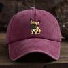 French Bulldog Printed Baseball Hat Sunscreen Fashion Outdoor Hat Suitable for Men and Women for Daily Leisure Matching