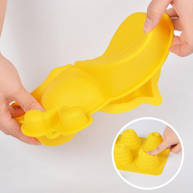 Silikonové formy na fondán řady Bee, formy na mýdlo, hliněné formy na pěnu, formy na kuchyňské pečivo, silikonové formy na pečení