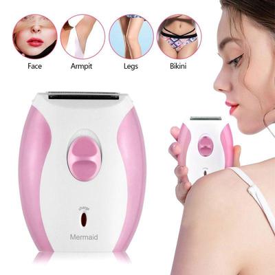 USB Ricaricabile Elettrico Dispositivo di Rimozione Dei Capelli Donna Donna Viso Corpo Depilazione Lady Epilatore Rasatura Trimmer Bikini Depilatorio Gambe Depilador Rasoio