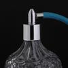Flacon de parfum en cristal transparent 80 ml avec pompe élégante en verre recharge style vintage